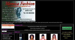 Desktop Screenshot of monicafashion.it